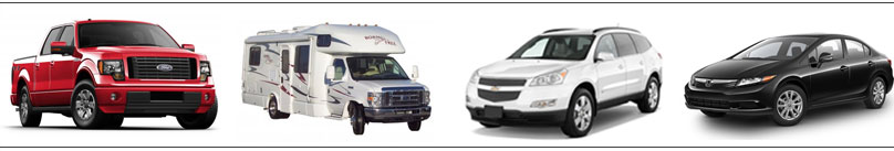 pictures of the different types of vehicles we work on